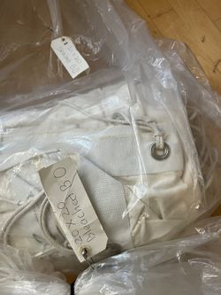 Two 20x20 Bleached Muslin Good Condition
