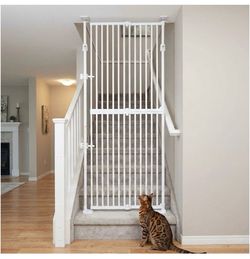 Pet safety gate/ no Drilling/ 75” pet safety door