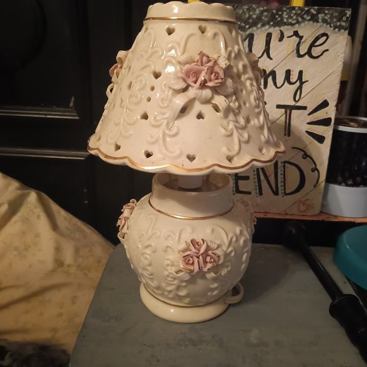 Vintage Porcelain Lamp