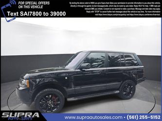 2012 Land Rover Range Rover