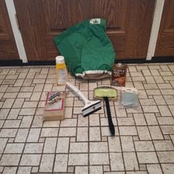 Bag Of Miscellaneous Car Cleaning Accessories For One Low Price 