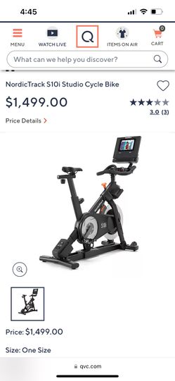 Norditrack s10i Bike