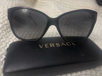 Versace VE4277 Black Leopard Print Medusa Logo Sunglasses w/ Case Categor