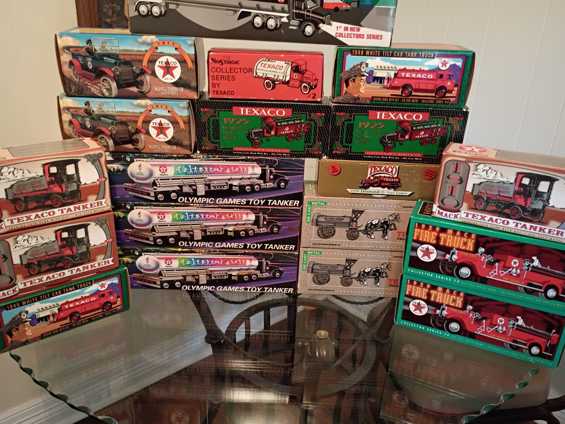Vintage Texaco Truck Collection