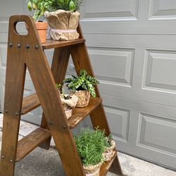 Ladder shelf  •  Many Ways/Places To Use
