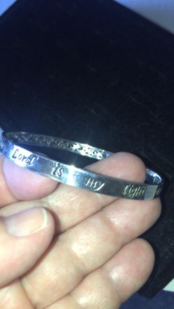 Sterling bangle bracelet
