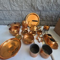 Gorgeous Set of Coppercraft Cookware Made in USA