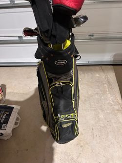 Tour Edge Golf Bag with Clubs