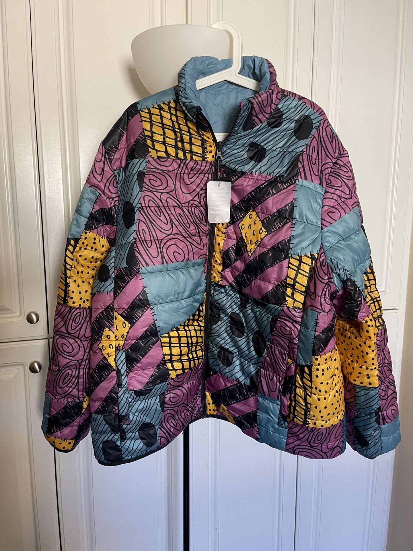 Disney Sally Puffy Jacket Reversible
