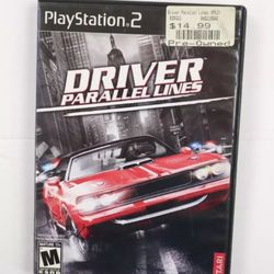 Driver: Parallel Lines (Sony PlayStation 2, PS2) Very Good! 