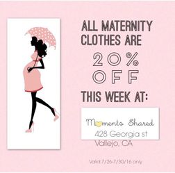 Maternity clothes on sale