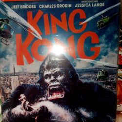KING KONG 4K ULTRA HD STEEL BOOK LIMITED EDITION BRAND NEW SEALED PRICE $75.00 DOLLARS  WITH JEFF BRIDGES ,CHARLES GRODIN,JESSICA LANGE   