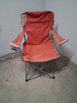 Embark Quad Camp Chair – Folding Camping Chair w/ Cup Holder & Carry Bag