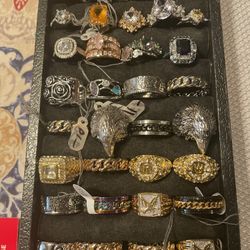 All Rings $20 each  M/F
