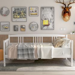 Norvik Twin Size Modern Solid Wood Daybed