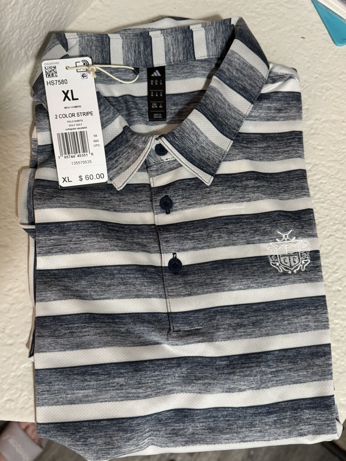 Adidas Men’s Golf Polo Shirts Xl
