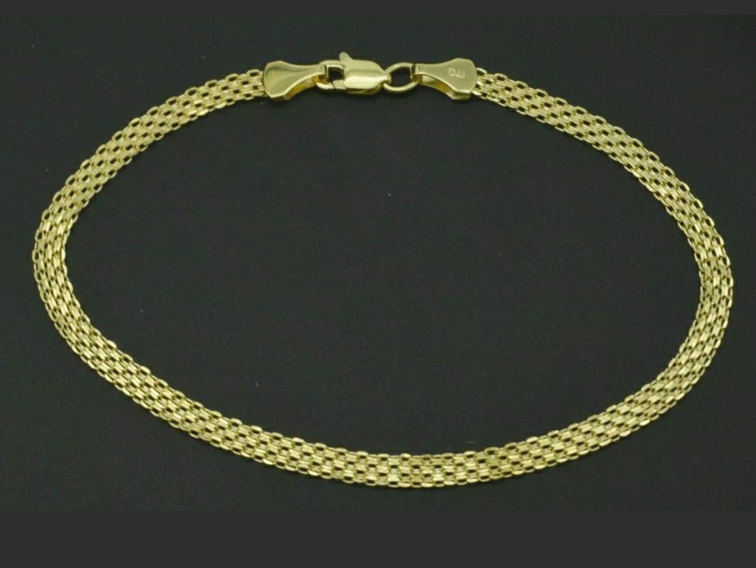 10k Solid gold bracelet stamped