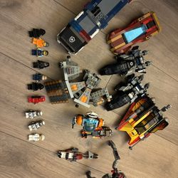 Lego Bundle With 10 Minifigs And Lots Of Sets