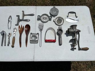 Lot Of Antique Kitchenware