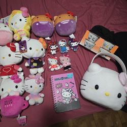 HELLO KITTY PLUSHIES