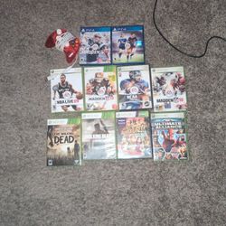 Xbox 360 Games/Ps4 Games Read Description 
