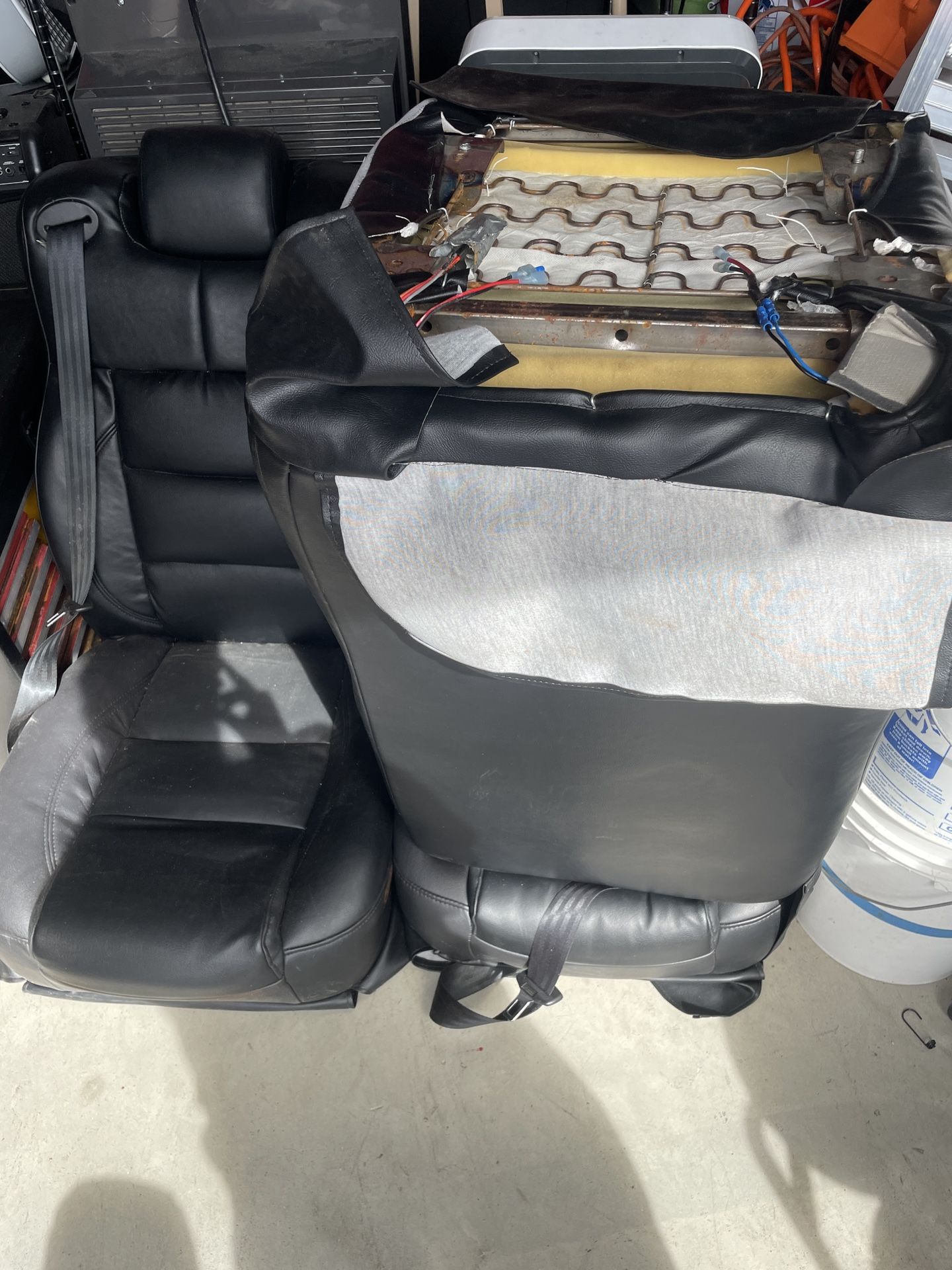 5 Captains Chairs For Custom Van  