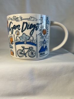 Starbucks SAN DIEGO Been There Series Ceramic Mug