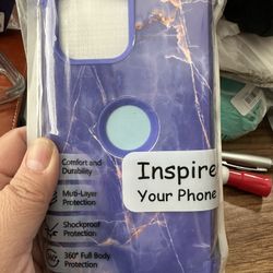 PIXIU Marble Case for iPhone 13 Pro Max 