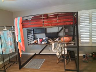 Buying bed with a workstation underneath ,