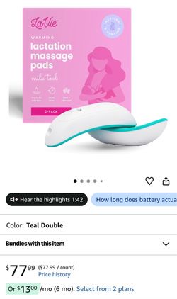 Warming Lactation Massage Pads