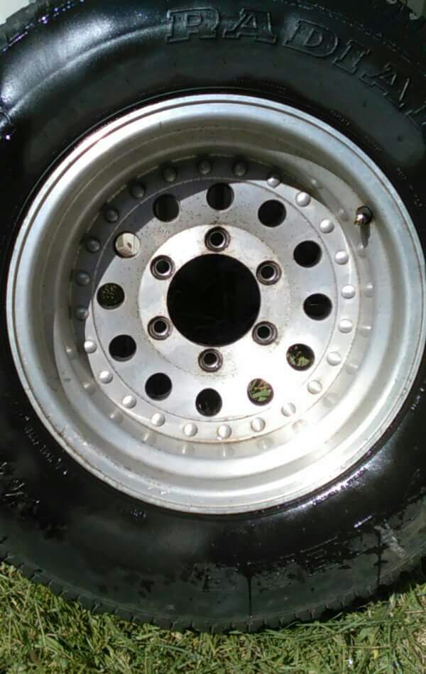 15 inch aluminum bullet hole rims for Sale in Hartselle, AL - OfferUp