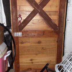 Handmade Door With Wheels 