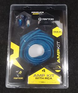NEW! 4 gauge amplifier wiring kit