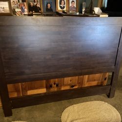 Queen Headboard With Metal Bedframe