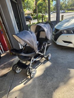 Duo glider, double stroller?