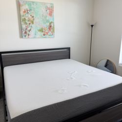 King bed frame (mattress Not Included) 