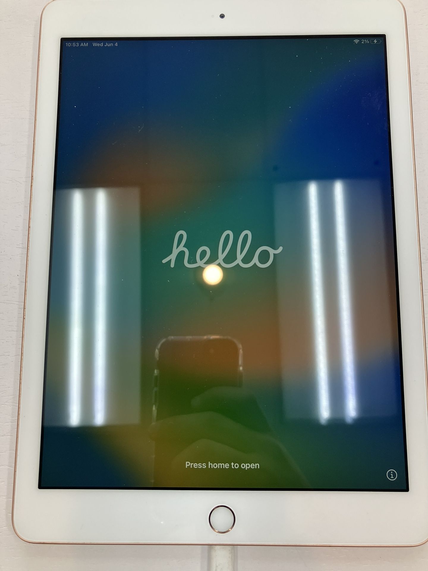 iPad 6th Gen (2018) WiFi Rose Gold