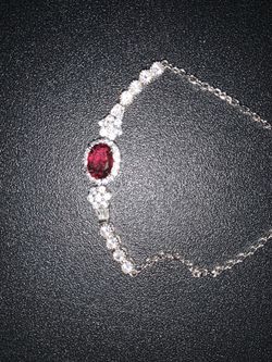 Ruby bracelet