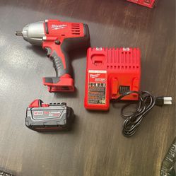 Impact Wrench 1/2  Batery And Charger 