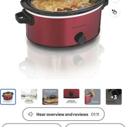 Hamilton Beach 6Qt Slow Cooker 