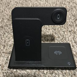 Phone, AirPod and Apple Watch stand