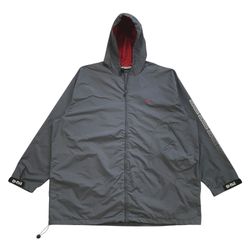 NIKE WINDBREAKER 3XL XXXL GRAY JACKET SWEATSHIRT FULL ZIP TRAVIS SCOTT VINTAGE