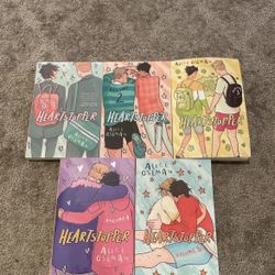 Heartstopper set books 1-5