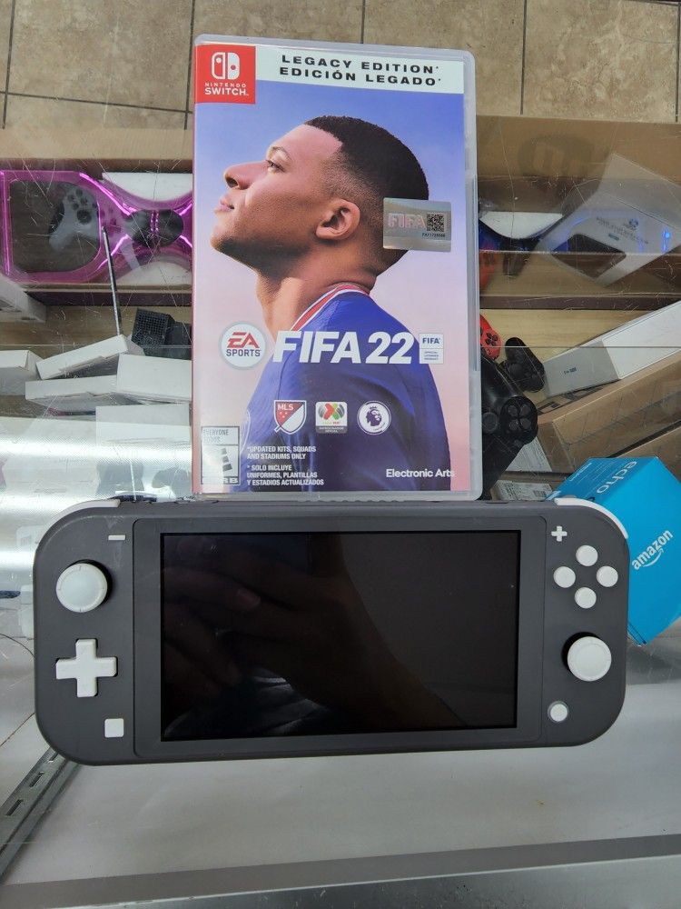 Nintendo Switch Lite With Fifa 22