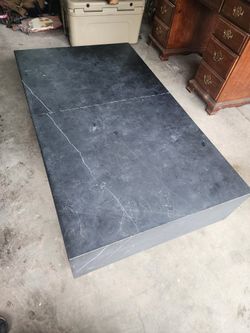 Black Marble Coffee Table -Restoration Hardware