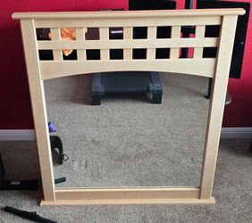 Dresser mirror.