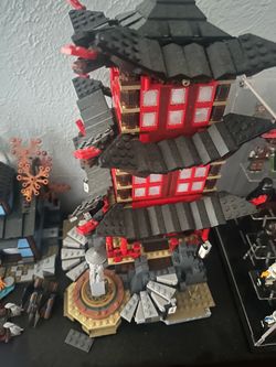 Custom Lego Ninjago temple of airjitzu