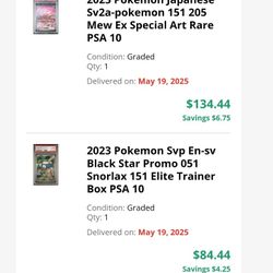 Various Pokémon Cards 80% Discount