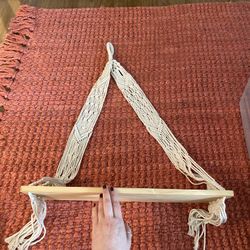 Macrame Hanging Shelf 