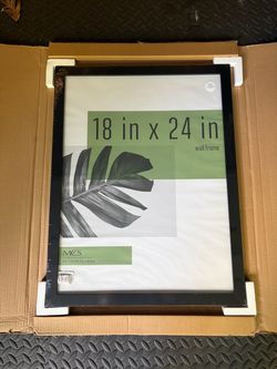 18” x 24” Black Frame New Unopened